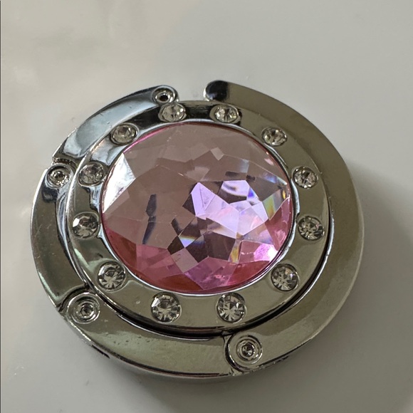 Foldable Women’s Crystal Bag Purse Hook - Picture 4 of 4